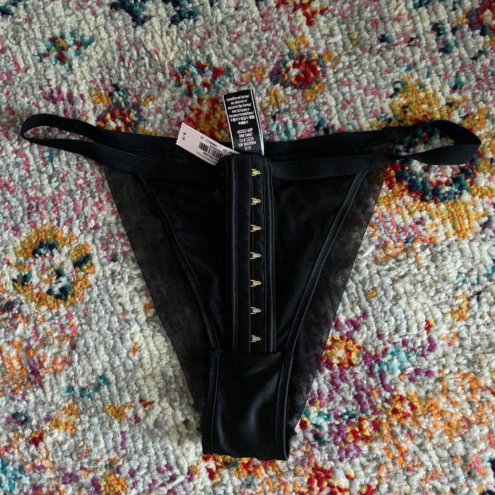 Victoria Secrets Black Lace Panty